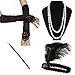 iLoveCos Womens 1920s Fashion Great Gatsby Costume Accessories(B)