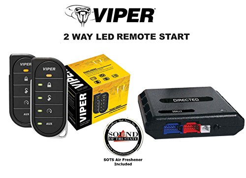 Viper 4806V 2 Way LED Auto Remote Start with Bypass Module and a Sound of Tri-State Air Freshener Included