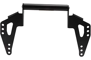 KIMISS Motorcycle Navigation Bracket for Fit for DL650 DL650XT VStrom 2017-2019, Aluminum Alloy GPS Phone Mount Bar Kit