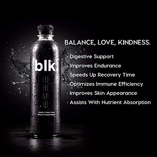 blk. Natural Mineral Alkaline Water, ph8+ Bioavailable