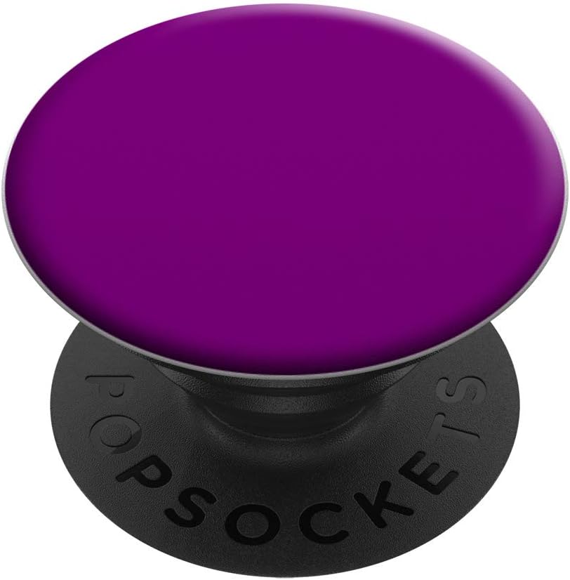 matte purple aluminumpurple PopSockets PopGrip Swappable Grip for Phones & Tablets
