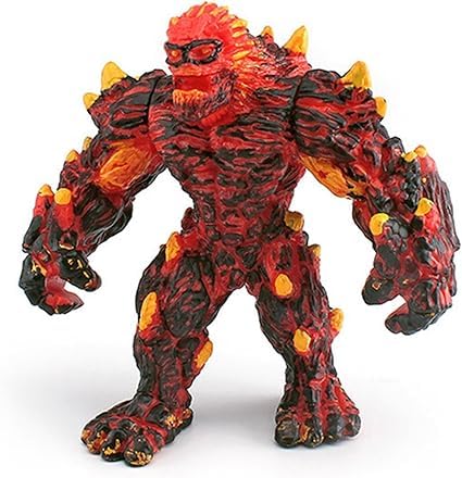 PPYQD Mythical Creature Magma Figure,Magma Model Toy, PVC Magma Ornaments, Simulation Animals Model, Suitable As a Birthday