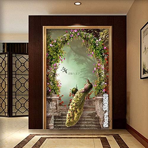 Needlework,Hang paintings,Peacocks,Animals,14ct Counted, DIY, DMC, cross stitch kits,Sets for Embroidery Home Decor (14CT white canvas)