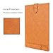 ProCase iPad Pro 12.9 2020/2018/2017/2015 Sleeve Envelope Case, Ultra Slim and Lightweight Protective Sleeve Case for iPad Pro 12.9 with Pencil Stylus Holder Pocket, iPad Pro Sleeve Bag (Brown)