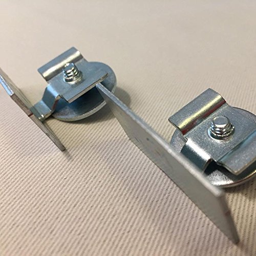 RoomDividersNow Ceiling Track End Caps (1 set of 2)