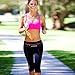 GEARWEAR Running Belt for Women Runner Waist Phone Holder for Men Travel Waistband for Passort Workout Fitness Jogging Walking Hiking Cycling Sports iPhone Fanny Pack Bag Black Zipper