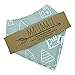 Baby Bandana Drool Bibs with Snaps, Organic Super Absorbent Cotton Drooling & Teething Bib Set of 4 by Matimati (Ants&Houses)