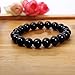 Authentic Power Negative Ion Tourmaline Beads Stretch Bracelet
