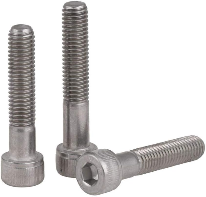 Viti Testata Cilindro M6-M12 Acciaio Inox V2A Filettatura Fine - Foto 9