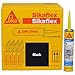 Sikaflex 1A Polyurethane Premium Grade High Performance Elastomeric Sealant, 10.3 fl oz Capacity, Black, 24 Tubes (Full Case)
