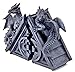 Decorative Bookends Gothic Castle Dragons Sculptural Book Ends