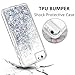 iPhone 6/6S/7/8 Case, Caka iPhone 6S Glitter Case [Tempered Glass Screen Protector] Bling Flowing Floating Luxury Glitter Sparkle TPU Bumper Liquid Case for iPhone 6/6S/7/8 (4.7