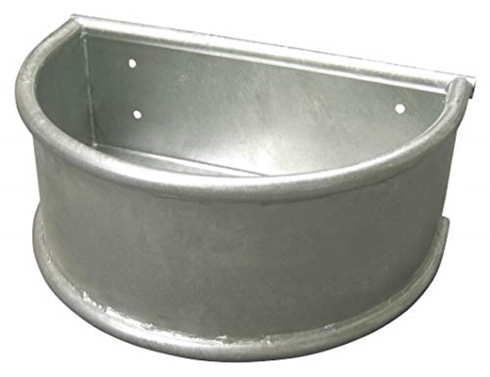Kerbl 32484 Roundtrog, heavy duty, hot dip galvanized