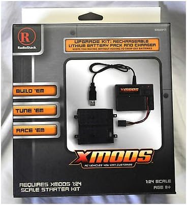 XMODS Upgrade Kit: Rechargeable Lithium Battery Pack And Charger