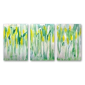 3 Panel Canvas Wall Art Abstract Color Pictures Home Wall Decorations for Bedroom Living Room Paintings Canvas Prints Framed - 16"x24" x 3 Panels
