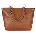 Coach Crossgrain Leather City Zip Tote F58846 Saddle