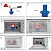 New Metro Angry Mama Microwave Cooking Cook Kitchen Cooking Gadget With Package (Blue)