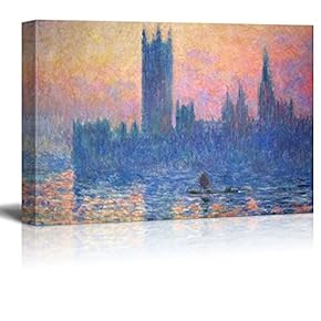 The Houses of Parliament Sunset by Claude Monet Impressionist Art