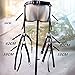 Qiansheng Women's Leather Body Harness Strappy Gothic Garter Adjustable Punk Waist Leg Cincher Cage Belt(KZ04Black)