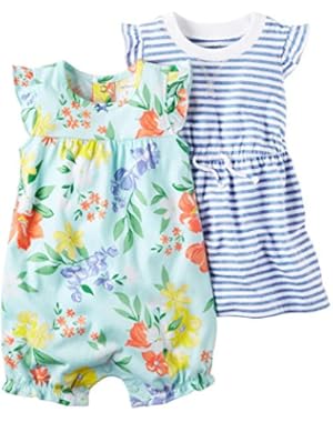 Carter's Baby Girls 2 Pk 121h339, Floral, 3M