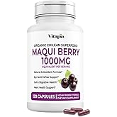 Vitapia Maqui Berry 1000mg - Maqui Berry Powder Supplement - Vegan Friendly, Non-GMO and Gluten-Free - 120 Veggie Capsules