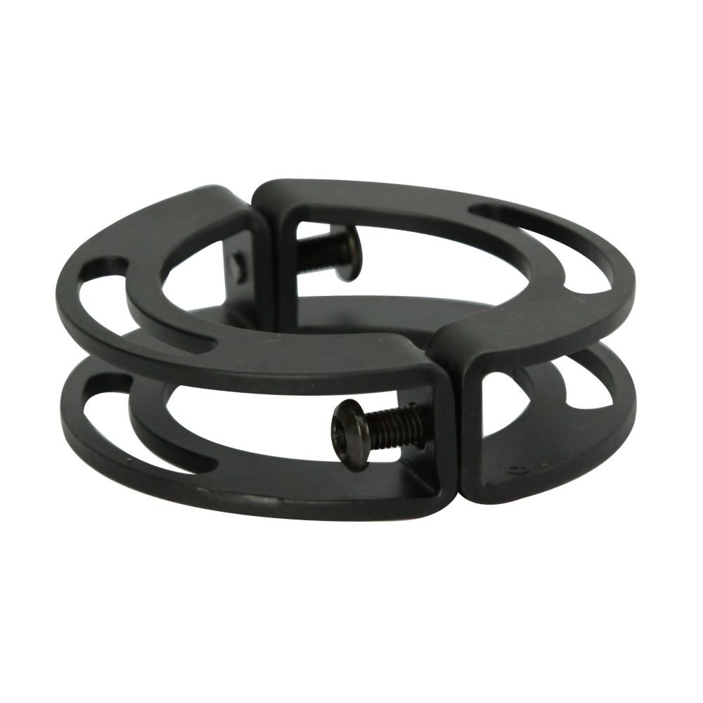 Peerless MOD-ASC2 Modular Dual Pole Display Stacking Clamp - Black