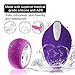 Wearable Panty Vibrator with Wireless Remote Control Panties Vibrating Eggs-Pelepas 12 Vibration Patterns Medical Silicone Waterproof Invisible Clitoral Stimulator Sex Toys for Women Couples (Purple)