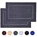 Alurri Bath Mat Set - 2 Pack - Grey 20