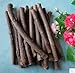 Purple Star 100g Pet Snacks Apple Sticks Chew Toy for Squirrel Rabbits Guinea Pigs Chinchilla Parrot (About 16-20 Sticks)