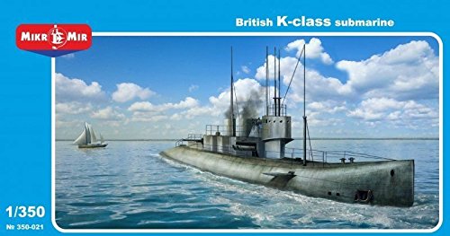 ***British K-class submarine 1/350 Micro Mir 350-021