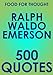 Food For Thought Emerson 500 quotes