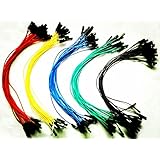 SUNKEE 100pcs 1p to 1p female to female jumper wire Dupont cable 20cm