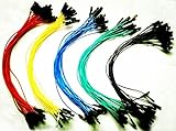 SUNKEE 100pcs 1p to 1p female to female jumper wire Dupont cable 20cm