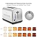 Home Gizmo 2 slice toaster - stainless steel