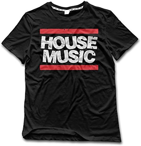 Men's House Music Cotton Premium Short Sleeve T-Shirts