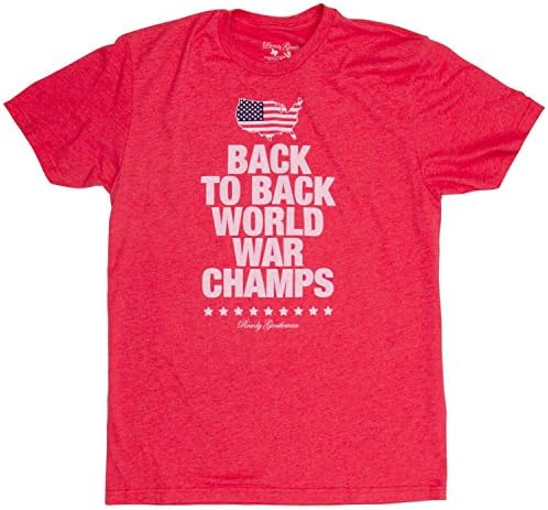 Back To Back World War Champs America Sillhouette Edition