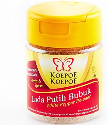 Koepoe-koepoe Lada Putih Bubuk, 38 Gram