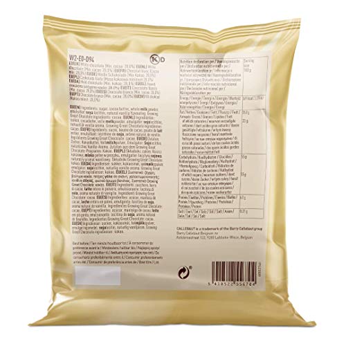 CALLEBAUT Ontvanger Nr. W2 - Couverture Callets, witte chocolade, 28% cacao, 400g - 1 verpakking - Afbeelding 3