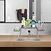 MyGift Chrome Plated Metal Over The Sink Organizer Shelf Rack, 3 Tiered Bathroom or Kitchen Sink Storage Display Caddy