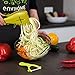 enviHome The Original 2017 Edition Spiral Slicer Vegetable Spiralizer - Super Zoodle Maker - 4 Blade Veggie Cutter - 4 Pasta Styles in One - Zucchini Noodle Spaghetti Maker and Recipe eBook Package