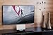 ViewTV VT-826DJ 50 Mile Range HDTV All-in-One Indoor HD Amplified Digital TV Antenna with Built-in Wireless Doorbell Receiver, USB Power Supply - White