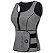 HOPLYNN Neoprene Sauna Sweat Vest, Waist Trainer Slimming Vest for Women Weight Loss with Adjustable Waist Shaper Belt