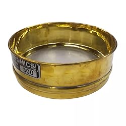 Standard Brass Sand Test Sieve Set with Lid & Pan