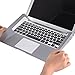 ChasBete Palm Rest Cover Sticker Skin for MacBook Pro 13 Inch with Touch Bar Color Gray Body Protective Film (A1706/A1989)
