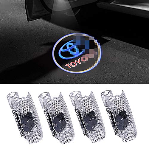 4 PCS Compatible Toyota Door Logo Lights Projector LED 3D Shadow Ghost