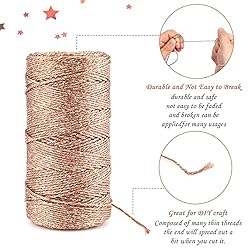 joycraft 110Yards Decorative Metallic Bakers String