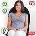 Gideon Seat Cushion Vibrating Back Massager for Body, Shoulder and Thighs with Heat Therapy/Electric Body Massage for Chair; Relax, Sooth and Relieve Thigh, Shoulder and Back Pain [Upgraded]