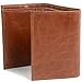 Mens Brown Trifold Wallet Extra Capacity 10 Inside Slots 2 ID Windows By Alpine Swiss