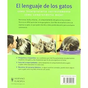 El Lenguaje de los Gatos / The Language of Cats: Interpretarlo y Comprenderlo / Interpretattion and Understanding (Mascotas en Casa / Pets at Home) (S
