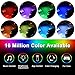 VIDEN AB-24 Upgrade Interior Strip APP Controlled, Waterproof with 4pcs 48 LEDs,Multi DIY Colour Music Sound-Activated, USB Port Car Charger Light Bar,DC 5V…, 4 Packthumb 1